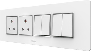 Goldmedal Air Aura 1M 10A Switch (4N) & 10A Socket (2N) with Cover ...