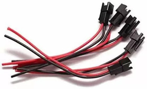 20 Pairs JST SM 2 Pin Connectors With 135mm Cable - 22 AWG Wire For LED Strips, RC Models (Male & Female) - View #11