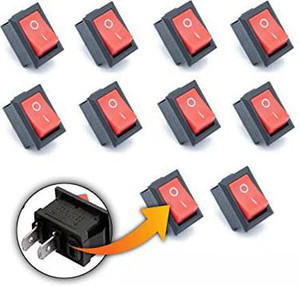 Prowans 2 Pin On/Off Switch For Electronic Projects 10PCS Electronic ...