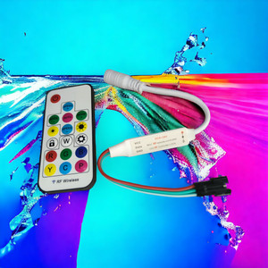 Riptu SP002E Pixel LED Controller - Compatible with WS2811 Bulbs Micro ...