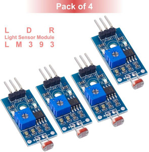Scienticy LM393 Optical Photosensitive Digital LDR Sensor Module 3 Pin ...