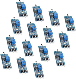 INVENTO 15Pcs NTC Thermistor Temperature Sensor Module 4 Pin LM393 5V ...