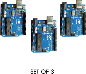 GLAMSiYA ARDUINO UNO R3 SMD PACK OF 3 Micro Controller Board Electronic ...