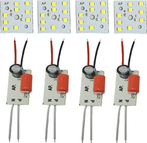 OZONIDE 9 Watt Led Bulb RC Driver With MCPCB Raw Material( Pack Of 4 ...