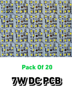 AP Source 7W 12 Volt DC MCPCB Led Light PCB Super Bright Set of 20 ...
