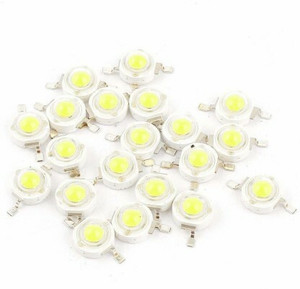 Fab-We 50 Pcs 1 Watt High Power Led Chip White SMD LED Diode Bulb Lamp ...