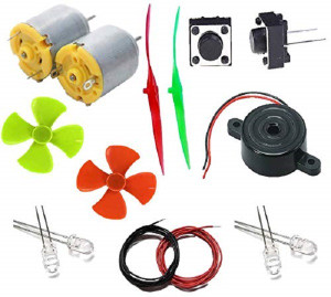 Prowans Set of 14PCs Art and Craft Motor Toys For Kids Multi-color ...