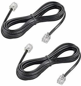 Multiple Line Telephone Cable Rj Linketel 2 Meter RJ11 Telephone Modem Line Cable Wire (Pack of 2) Patch ...