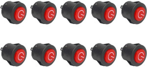 Electronic Spices AD2212 Round 12v DC Push Button On Off switch ...