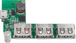 Electronic Spices 3 USB 5V 2A Mobile power bank charger controller ...