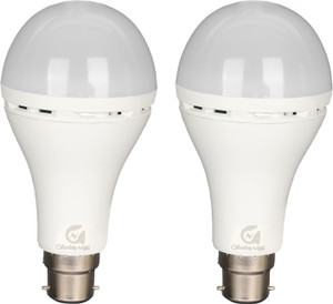 Glowing Night EMERGENCY RECHARGEABLE AC/DC LED BULB With 4 hrs Battery ...