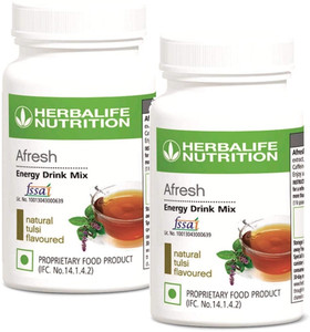 HERBALIFE Afresh Energy Drink Mix Combo set of 2 for weight management ...