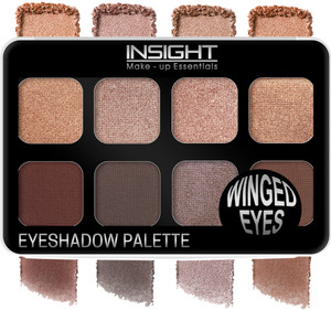 Insight Cosmetics Winged Eyes 8 in 1 Eyeshadow Palette (Asthetic) 19 g ...