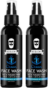 Mustack ECOLCHI Mustack Ocean for Men, Fights Acne & Pimple, Skin Brightening ...