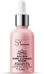Skinyas AHA BHA Pore cleaning serum for men & women Price in India ...