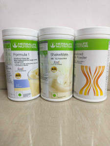 100% Pure Formula 1 Healthy Meal Replacement Shake – Kulfi Flavor Protein Powder, 500g