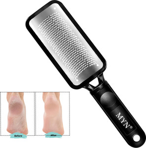 Foot File Rts MYN Foot Filer for Dead Skin, Stainless Steel Feet Scrubber for Dead ...