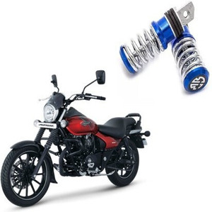 anmol enterprises Spring Style Blue Metal Motorcycle Foot Rest for ...