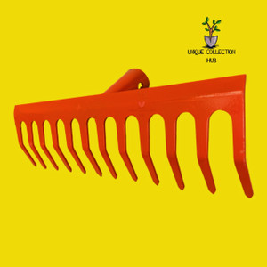 Unique Collection Hub 12 Teeth Garden Rake for gardening Garden Tool ...