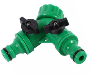 Pinolex Y-Type Two Way Connector 3/4 Inch Female Inlet Connect And 16mm ...