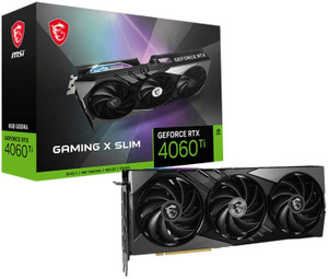 MSI GeForce RTX 4060 Ti GAMING X SLIM 8G GDDR6 8 GB NVIDIA Chipset 128 ...
