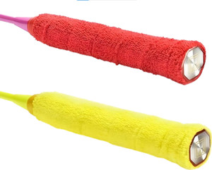 Red Racket Grips acers Badminton Racket Overgrip (1 Red 1 Yellow) Towel Grip - Buy acers ...