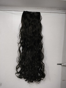 Alizz 40 inch super long natural brown curly looks like real beautiful ...