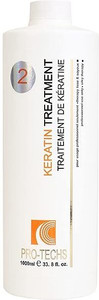 Kit De Lissage à La Kératine PRO-TECHS 1000ml - Sans Formol, Neuf Sous Emballage