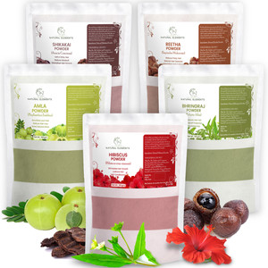Poudre Biologique Shikakai Amla Reetha - Soin Cheveux Ayurvédique - Neuf