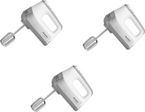 Sharp by Sharp Hand Mixer EM-H50N-W (500W) Pack of 3 500 W Hand Blender ...