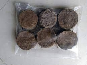 adhavik fashion Cow Dung Cake Organic Gobar Ka Upla / Kanda for Hawan ...
