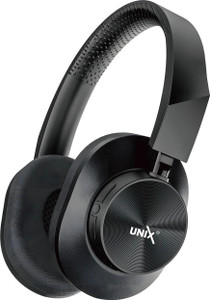 Unix Wireless Headphones I 36 Hrs PlaytimeI 40MM Drivrs I Adjustable ...