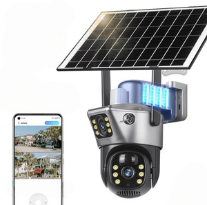 Fire Turtle 5MP+5MP Dual-Lens Solar CCTV Camera β Wireless Security ...
