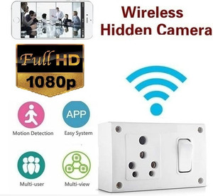 Socket Camera Switch aoksmd 4k HD Hidden Switch Socket WiFi Wireless Spy Camera Motion ...