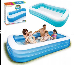 HornFlow Family Swimming Pool 58484 With Pump Inflatable Swimming Pool ...