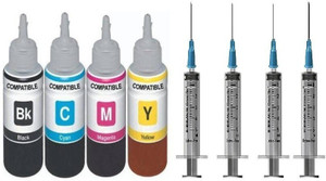 Ang Refill Ink For Desk Jet 2131 Printer - 100 ML Each Bottle Black ...