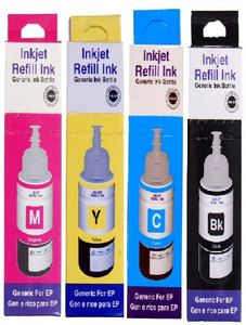 Ang Refill Ink for Use in Epson L210 Printer 70 ML Each Bottle Tri ...