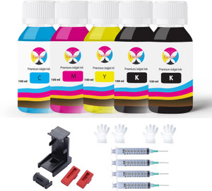 EASYINK ALL CARTRIDGE INK Black + Tri Color Combo Pack Ink Bottle ...
