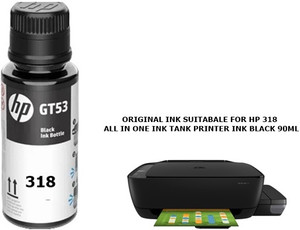 HP 318 INK TANK PRINTER INK ALL IN ONE ORIGINAL INK Black Ink Bottle ...