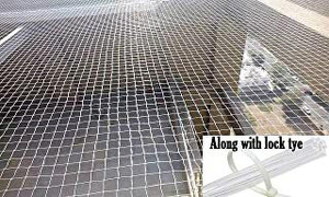 ESSOTI Hole White in Color Corner Ropes Installation Kit Along Insect ...