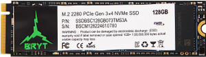 BRYT PCIe NVMe Gen 3x4 SSD 128 GB Desktop, Laptop Black PCIe NVMe ...