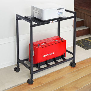 Winstar 2-Tier UPS Stand with Wheels | Trolley for Inverter and Battery ...