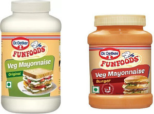 FUNFOODS by Dr. Oetker VEG. MAYONNAISE ORIGINAL + BURGER Price in India ...