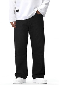 BREXX Relaxed Fit Men Black Jeans - Buy BREXX Relaxed Fit Men Black ...