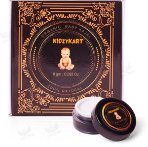 Organic Netra Baby Kajal – Wasserfest, Smudgeproof, Mit Natürlichen Ölen, 0,2 Oz (ca. 5,7 G)