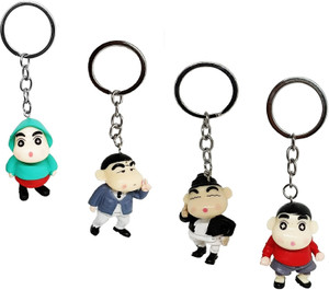 Elite Rubber shinchan Keychain - 4 Keychains Key Chain Price in India ...