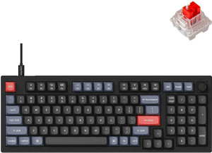 Keychron V5-D1 Wired USB Standard Gaming Keyboard Compatible with ...