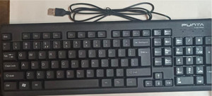 Punta Normal keyboard Wired USB Standard Multi-device Keyboard ...