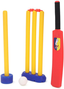 vbo Cricket Set Box – Complete Kit with Bat, Ball, Wickets & Bases ...