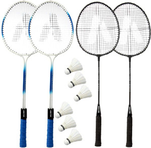 ROXONSPORTS Badminton Racket Combo Kit Set Of 4 Racquet With ...